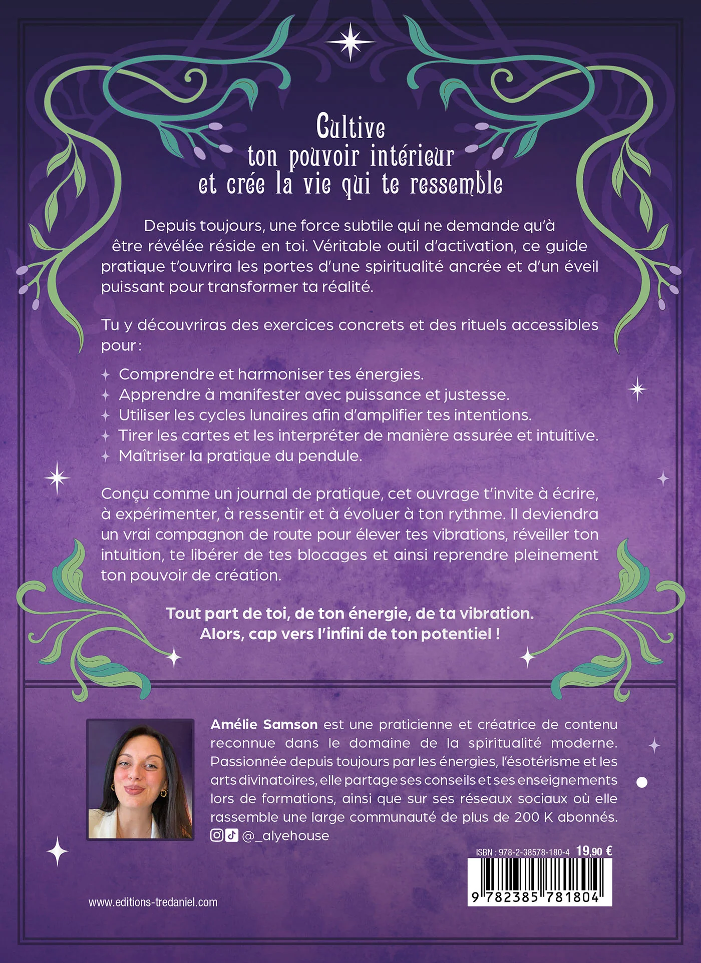 Éveille ton potentiel vibratoire - Un guide pratique des arts divinatoires : cartomancie, manifestation, pendule - Image 2