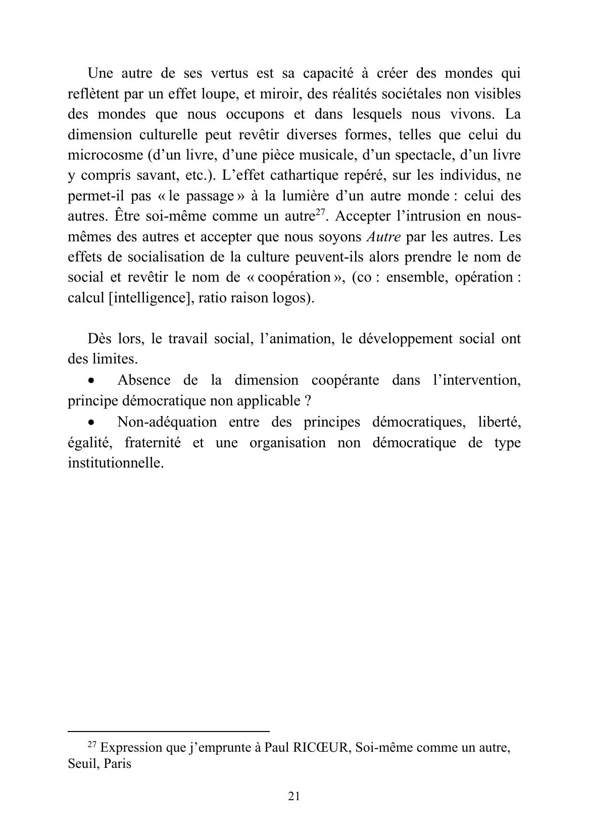 Reconception culturelle de l'action sociale - Image 44