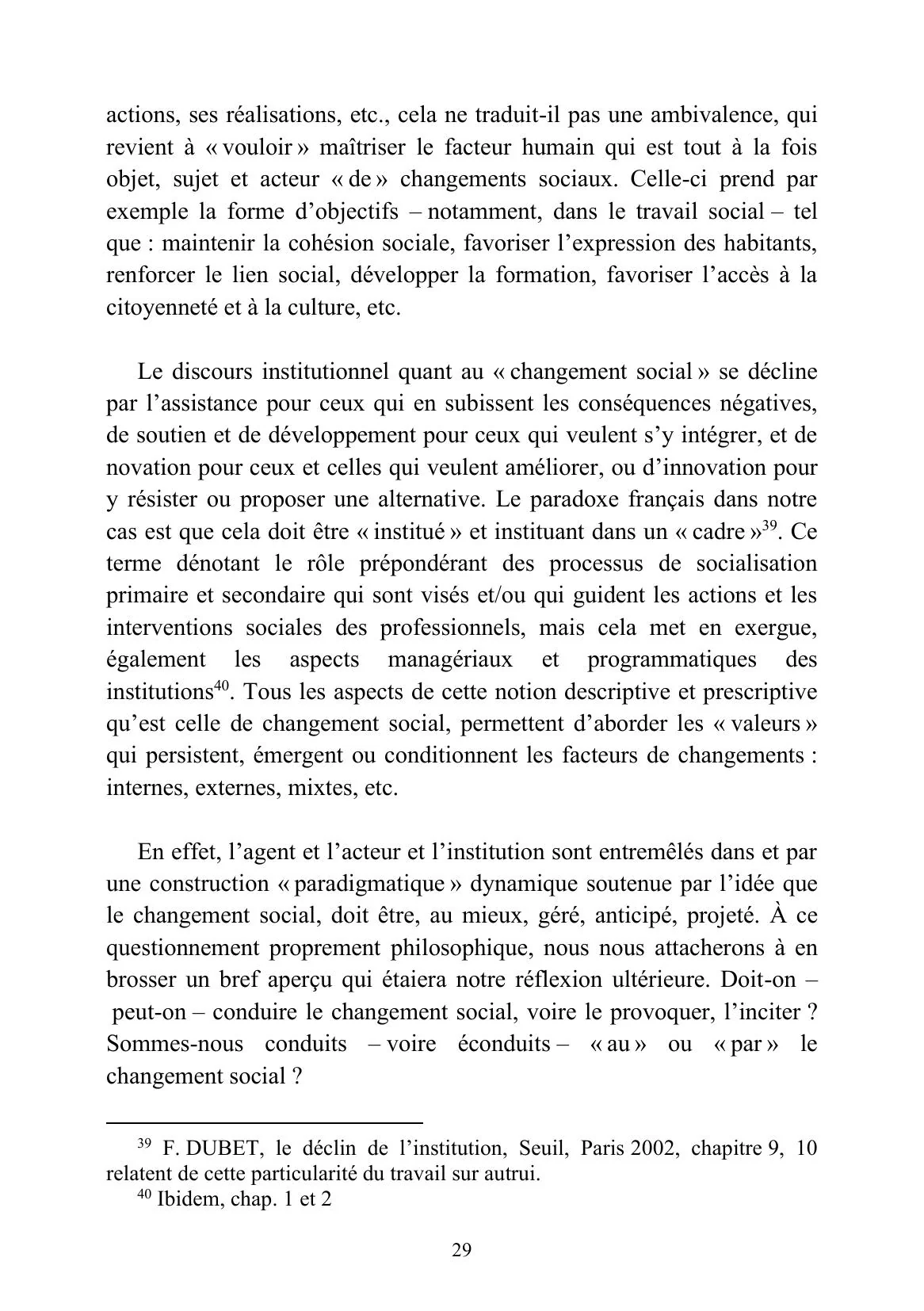 Reconception culturelle de l'action sociale - Image 52