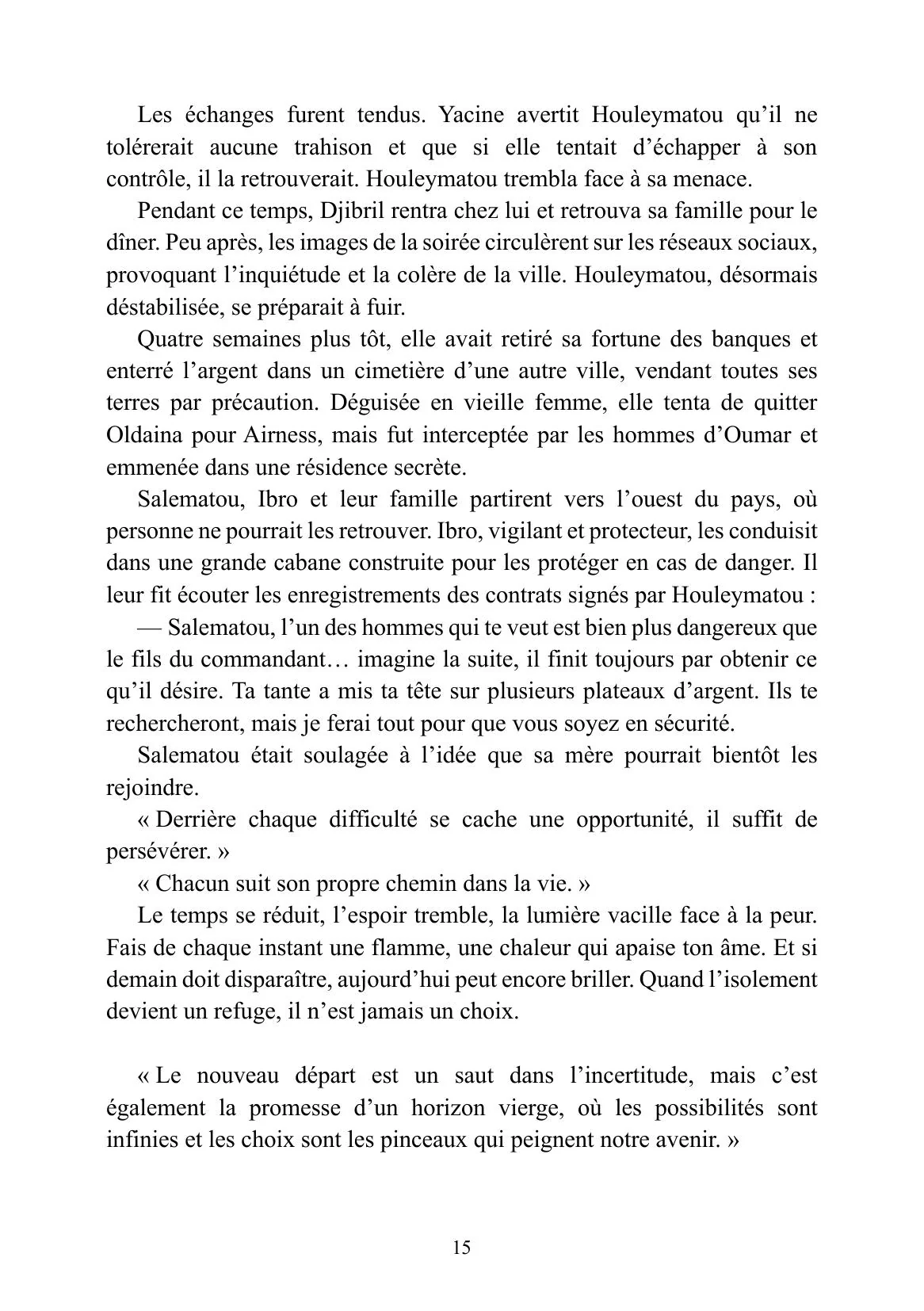 Incertitude d'un nouveau départ - Image 12