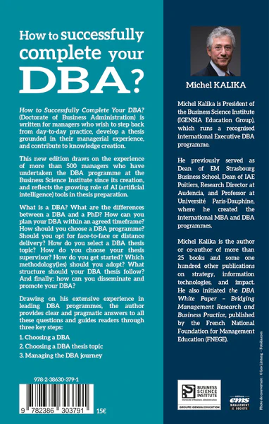 How to successfully complete your DBA? - 2nd edition - Image 2