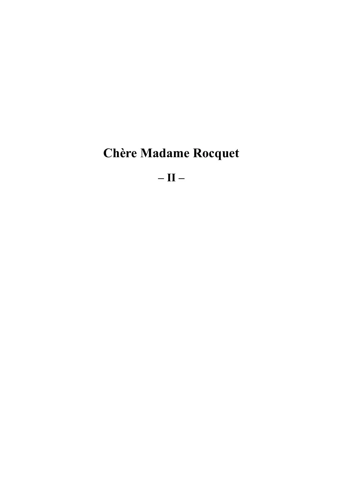 Chère Madame Rocquet... et autres nouvelles - Image 28