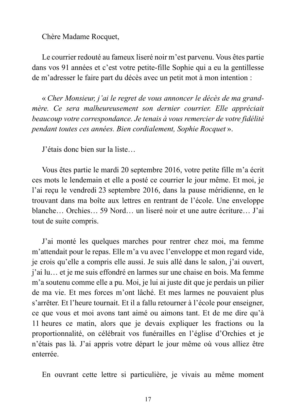 Chère Madame Rocquet... et autres nouvelles - Image 30