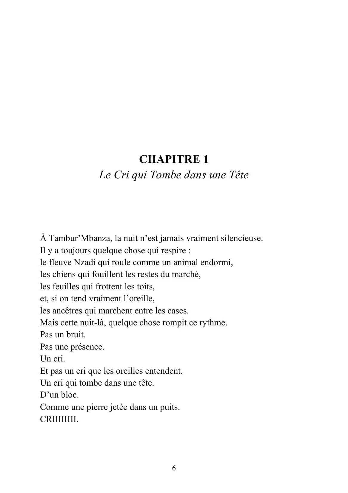 African Kingdom - Tome I : Le Cri invisible - Image 8