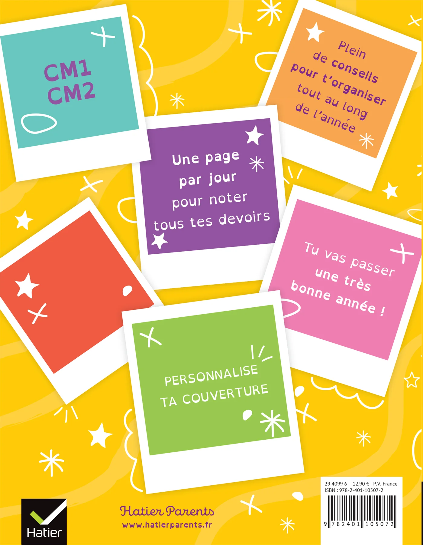 Agenda DYS primaire CE2 CM1 CM2 - 7-10 ans - Image 2