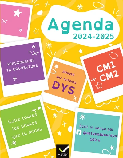 Agenda DYS primaire CE2 CM1 CM2 - 7-10 ans - Image 27