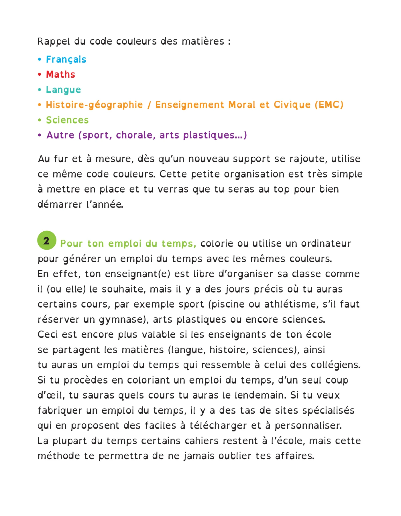 Agenda DYS primaire CE2 CM1 CM2 - 7-10 ans - Image 31