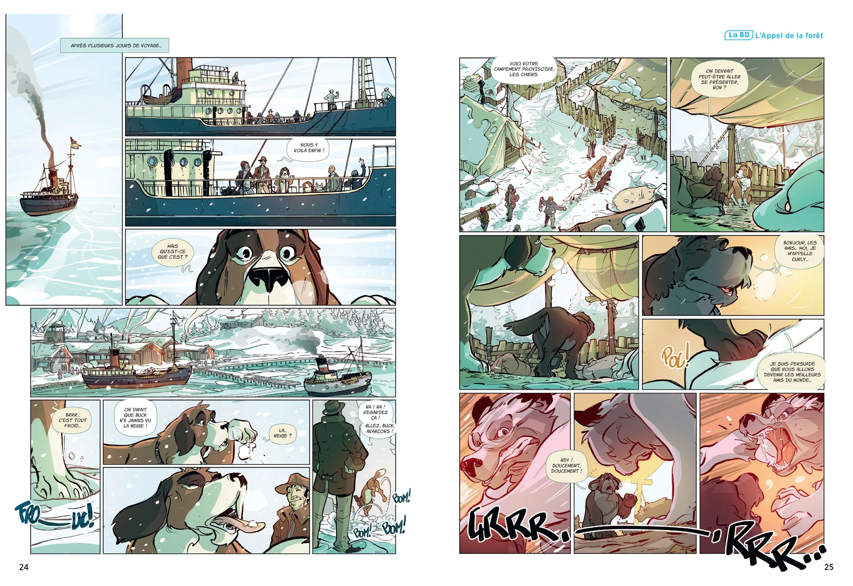 L'Appel de la Forêt - la BD & des extraits du roman - Image 3