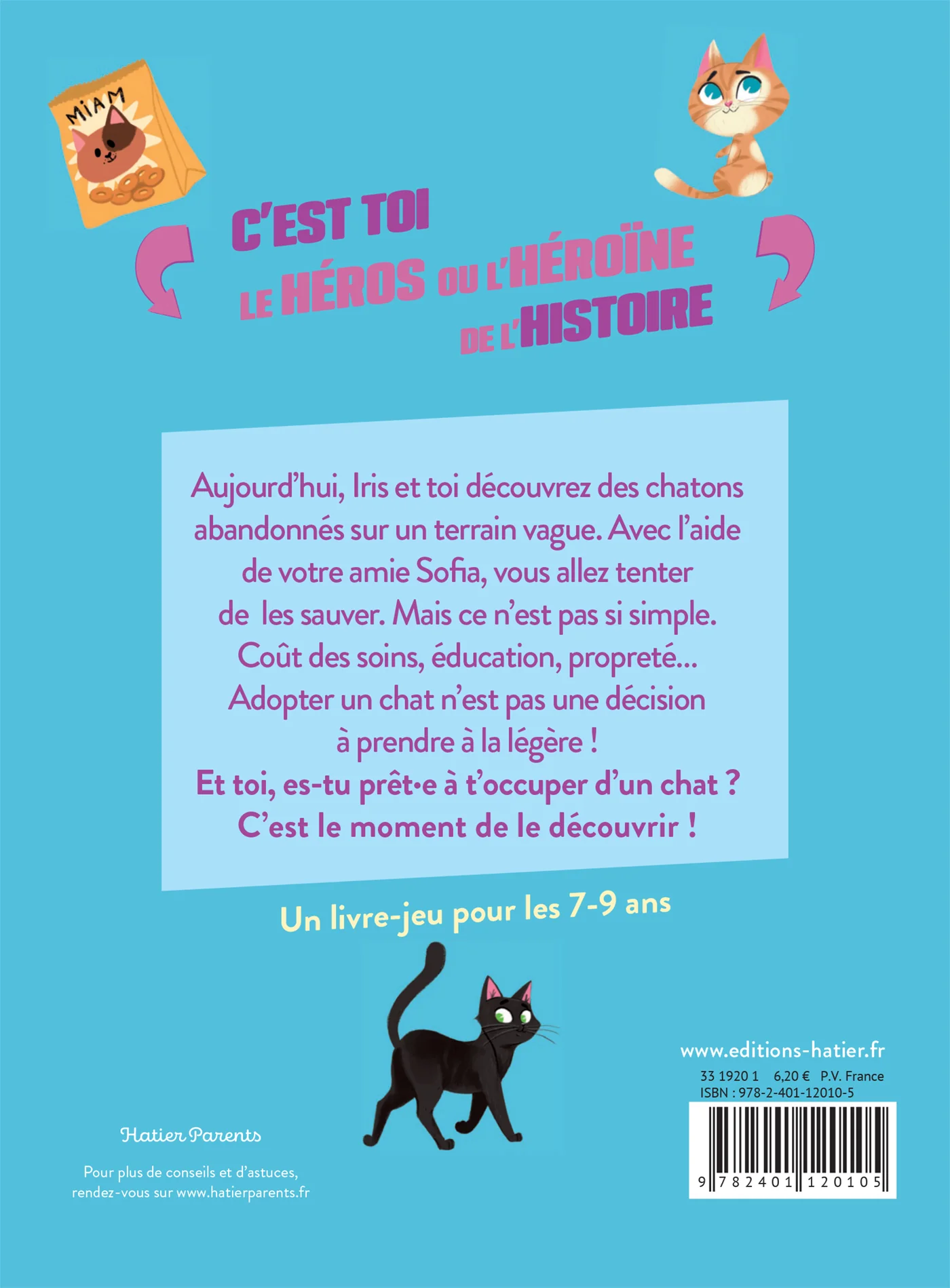 Le monde dont tu es le héros - Adopter un chat - 7/9 ans CE1/CE2 - Image 2