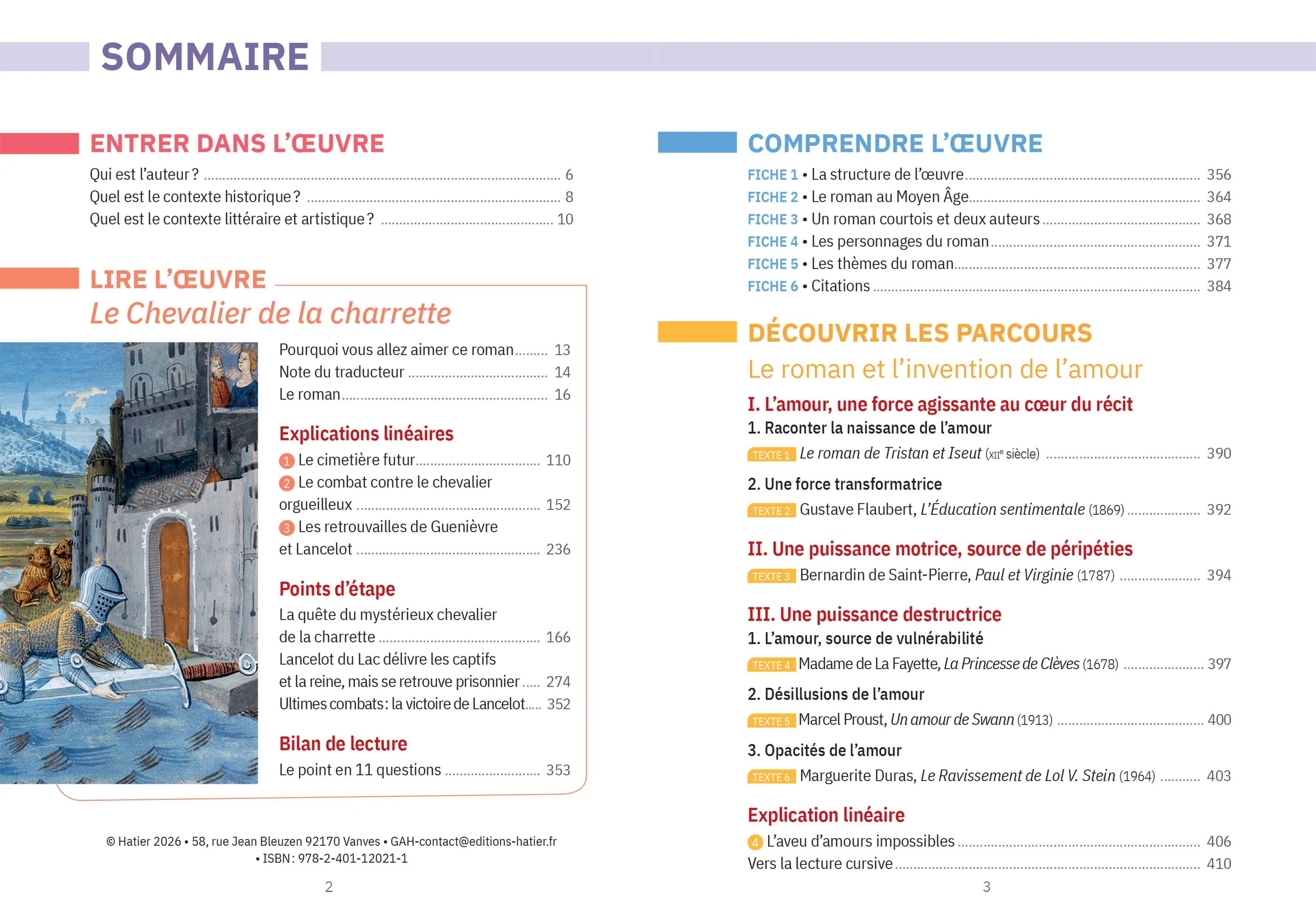 Le chevalier de la charrette (oeuvre au programme Bac 2027, 1re générale & techno) - Image 2