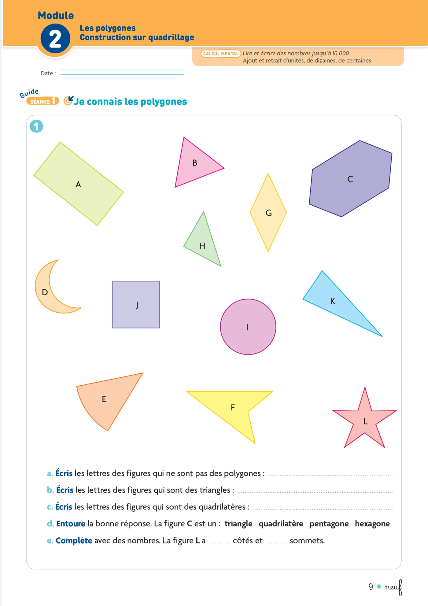 Cap Maths CE2 - Ed. 2026 - Cahier de géométrie - Image 44