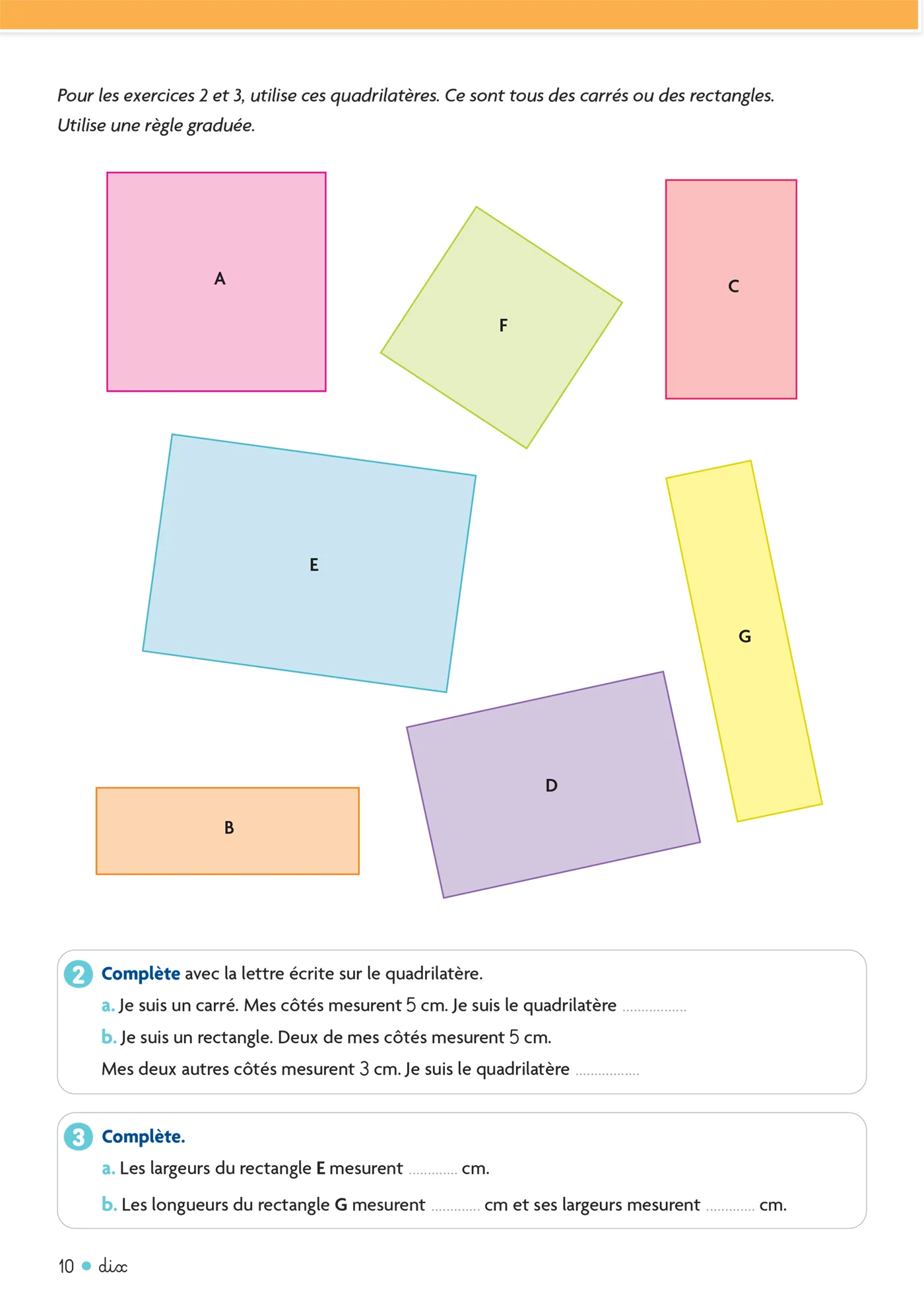 Cap Maths CE2 - Ed. 2026 - Cahier de géométrie - Image 62