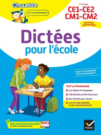 Chouette - Dictées pour l'école CE1/CE2/CM1/CM2 - Image 2