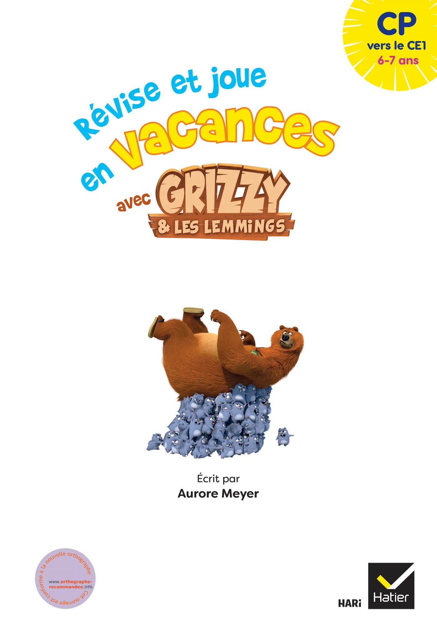 Cahier de vacances Grizzy et les lemmings - CP vers le CE1 - Image 3