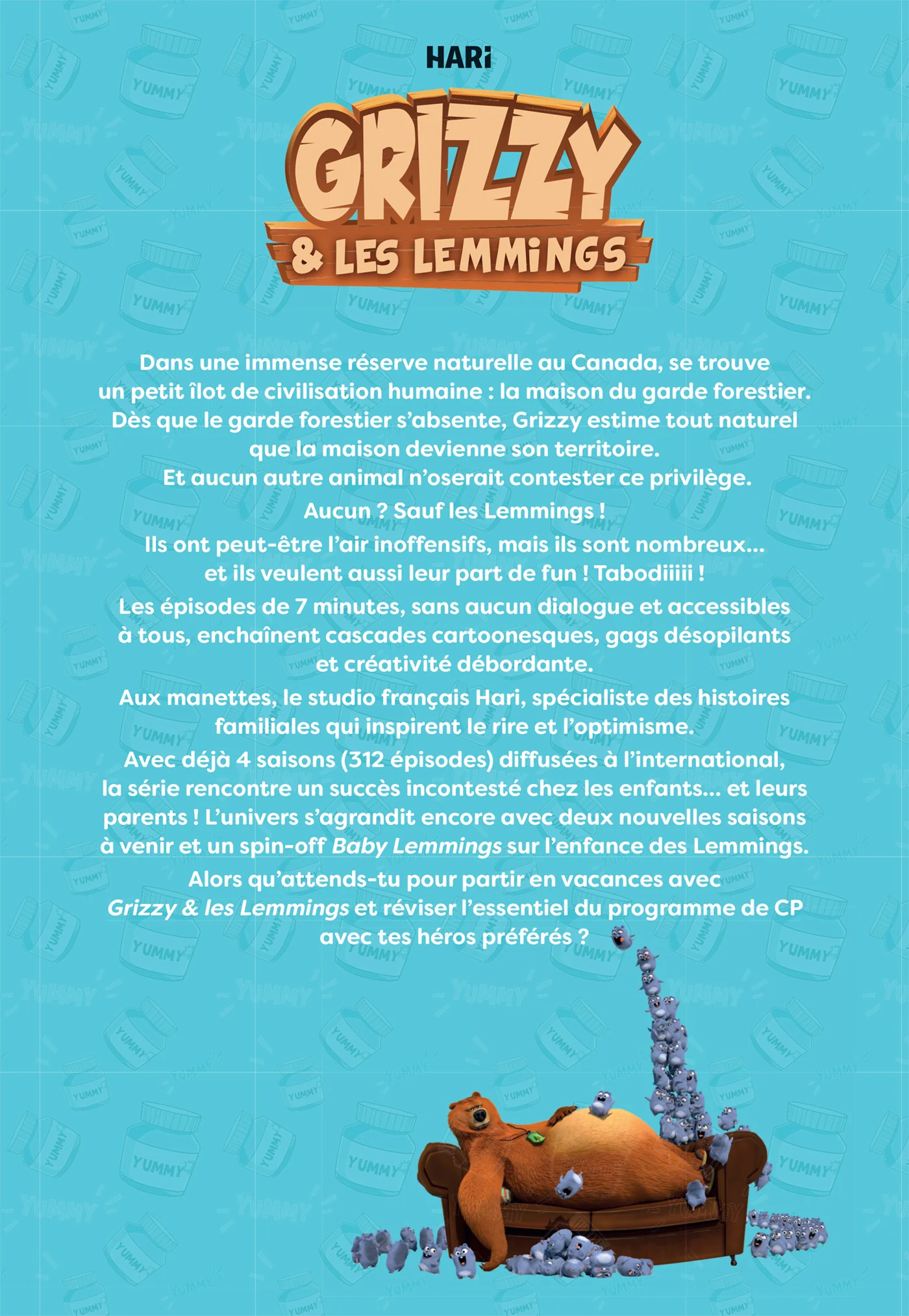 Cahier de vacances Grizzy et les lemmings - CP vers le CE1 - Image 4