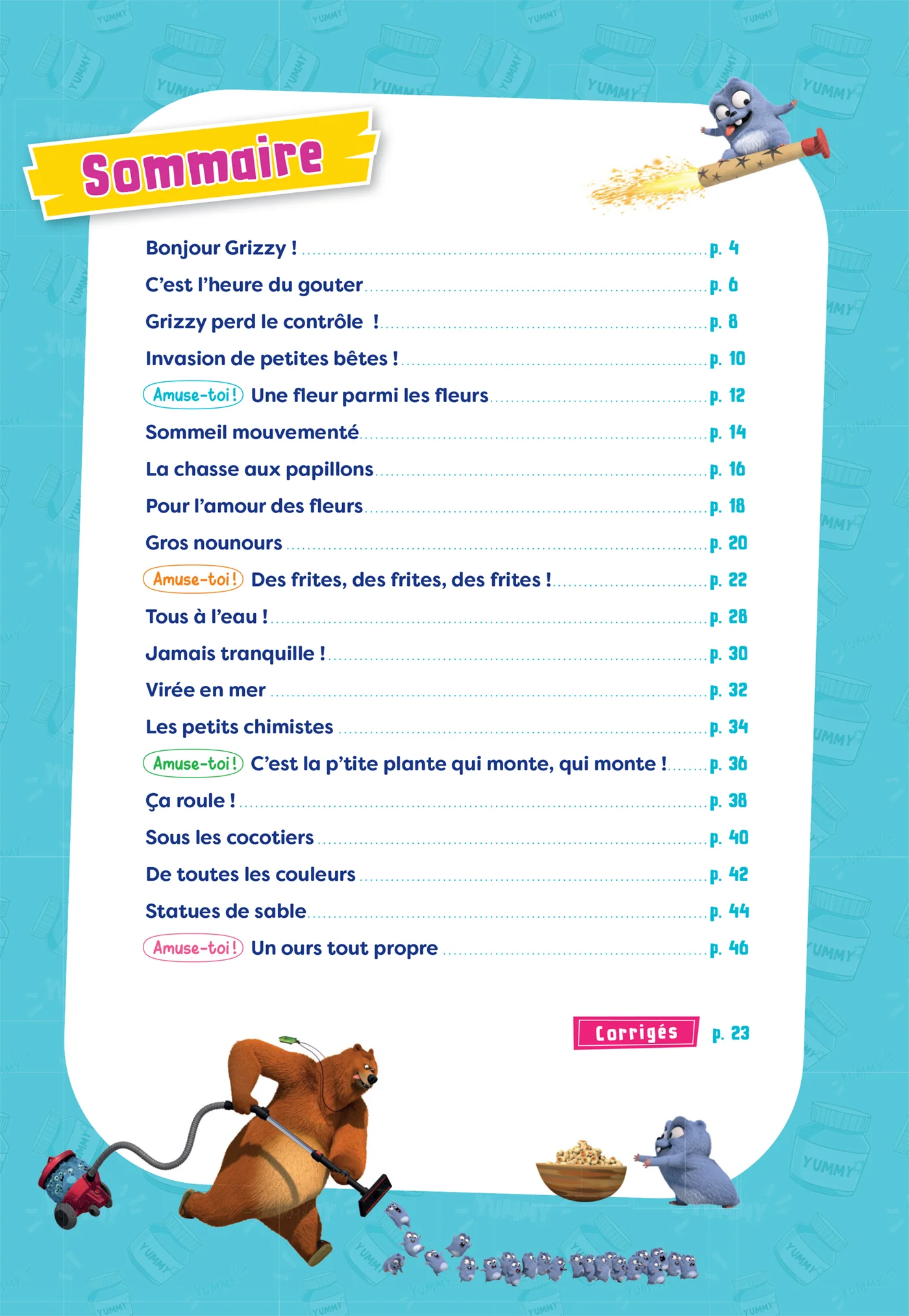 Cahier de vacances Grizzy et les lemmings - CP vers le CE1 - Image 5