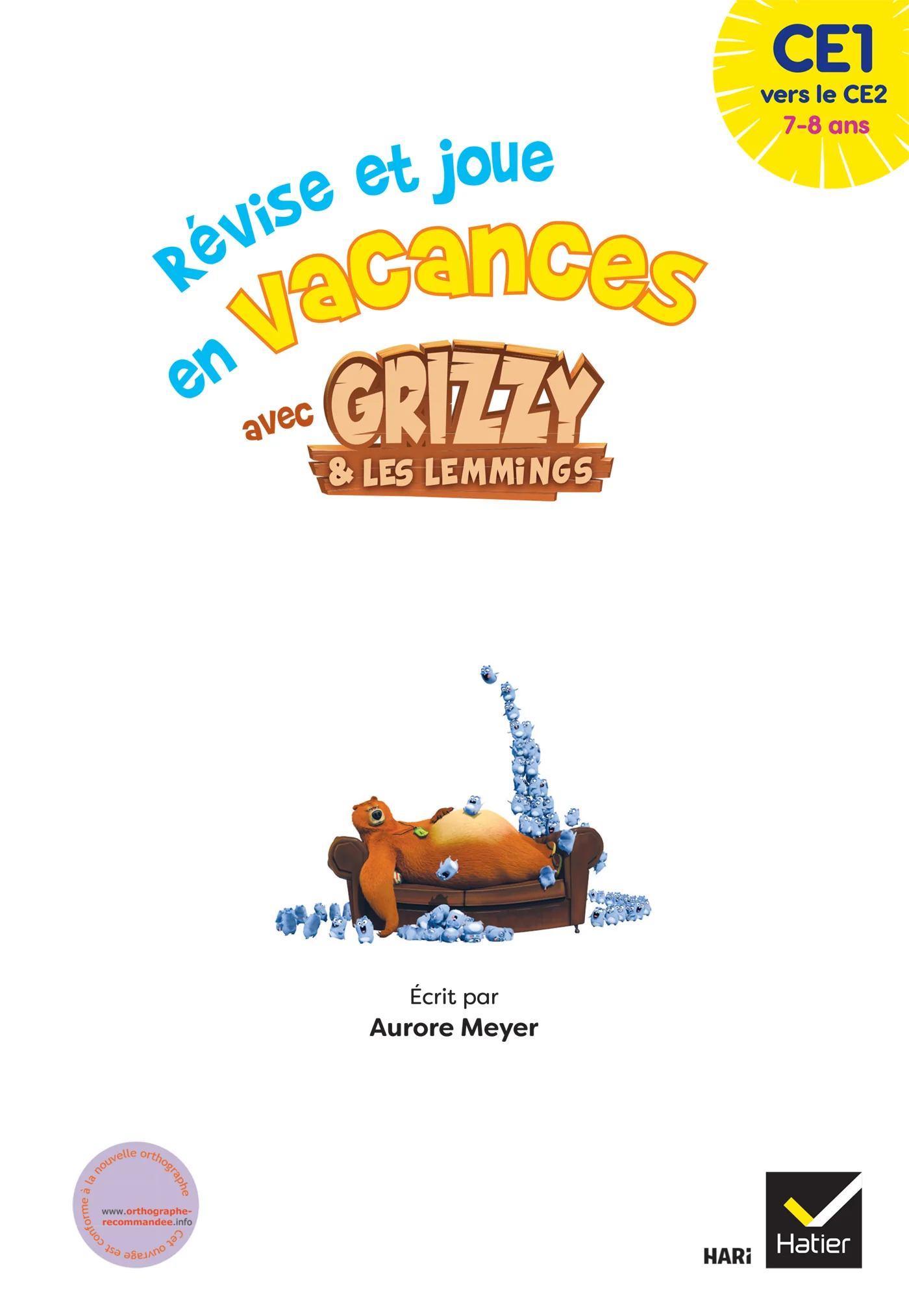 Cahier de vacances Grizzy et les lemmings - CE1 vers le CE2 - Image 3