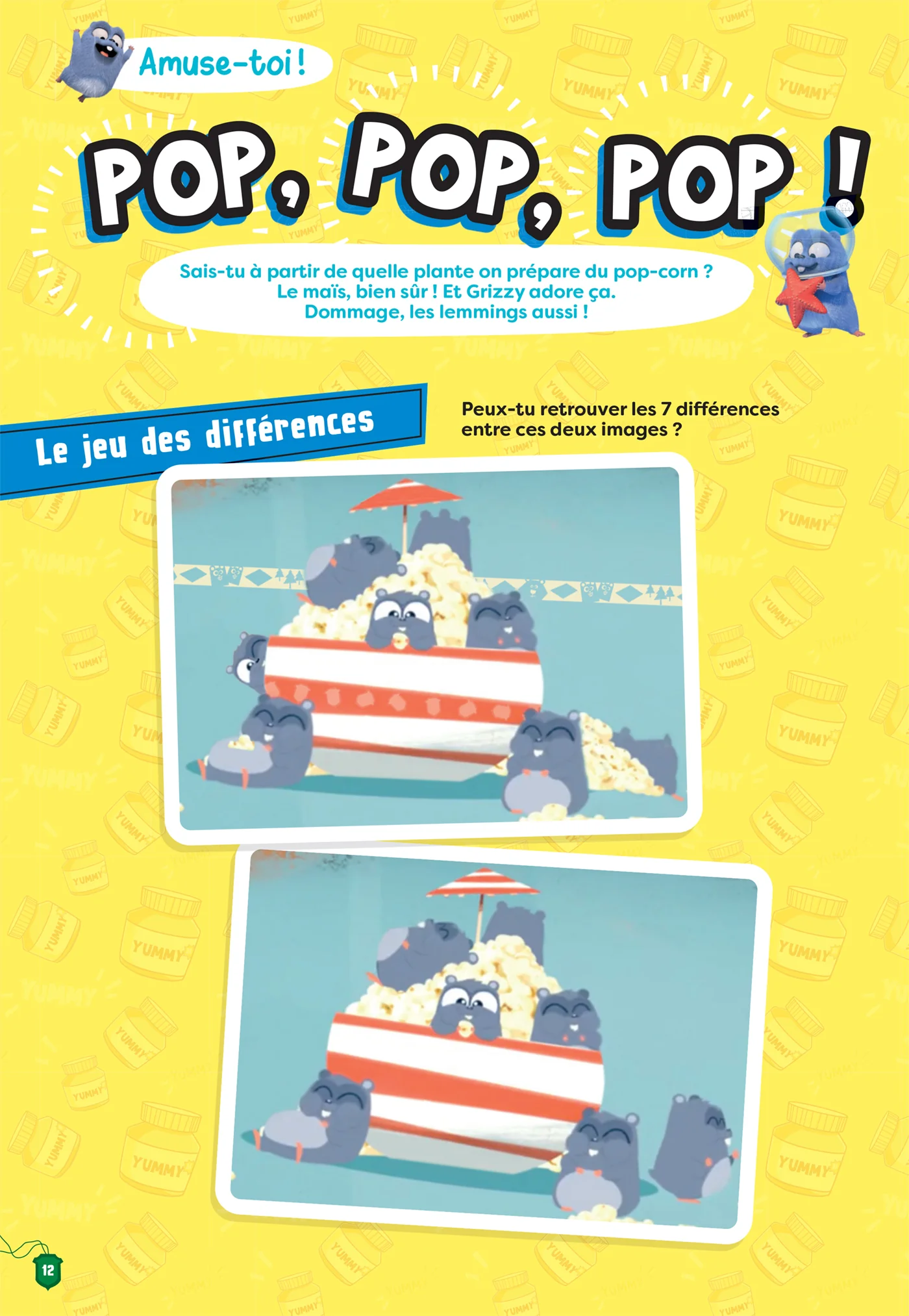 Cahier de vacances Grizzy et les lemmings - CE1 vers le CE2 - Image 8