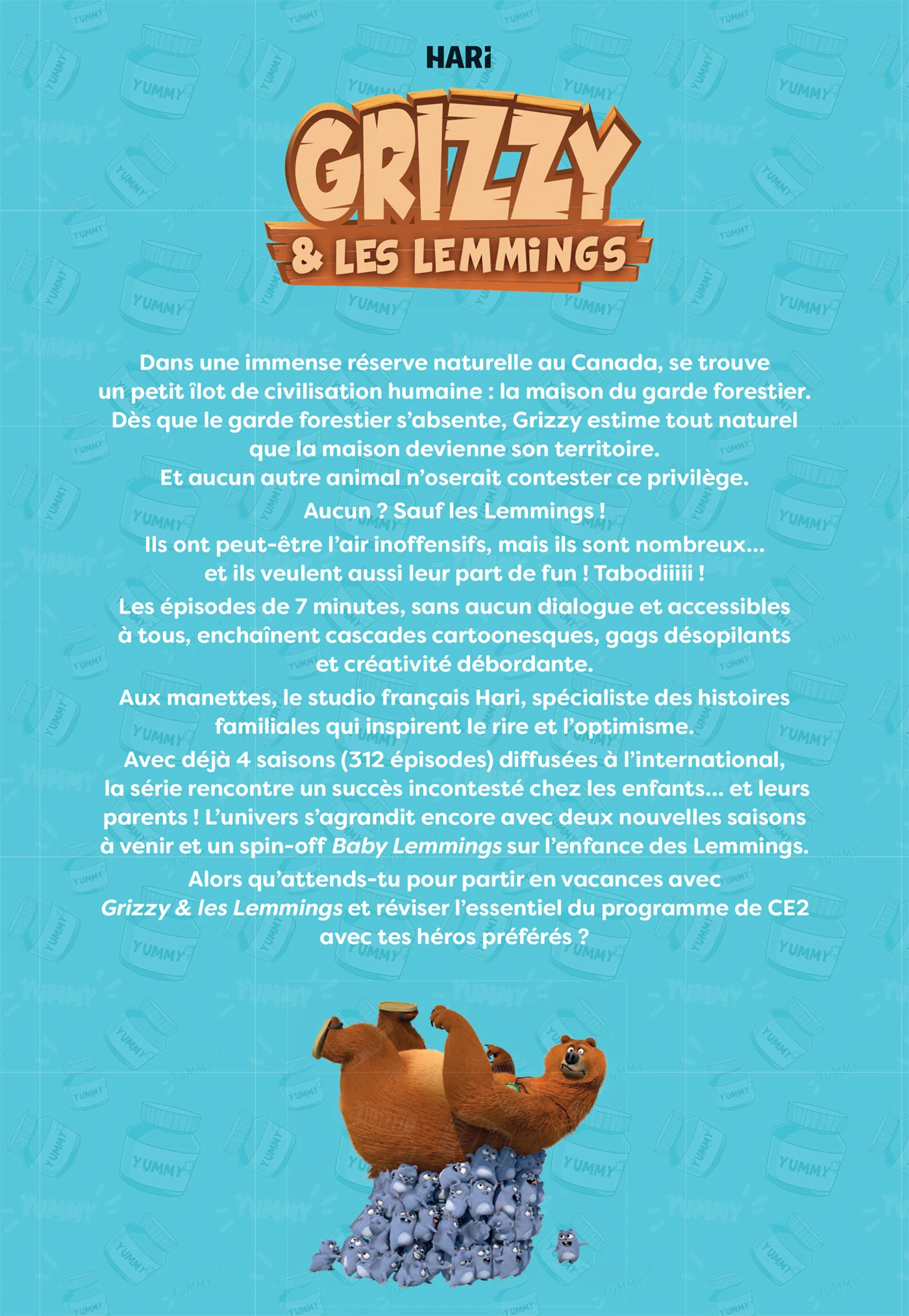 Cahier de vacances Grizzy et les lemmings - CE2 vers le CM1 - Image 4
