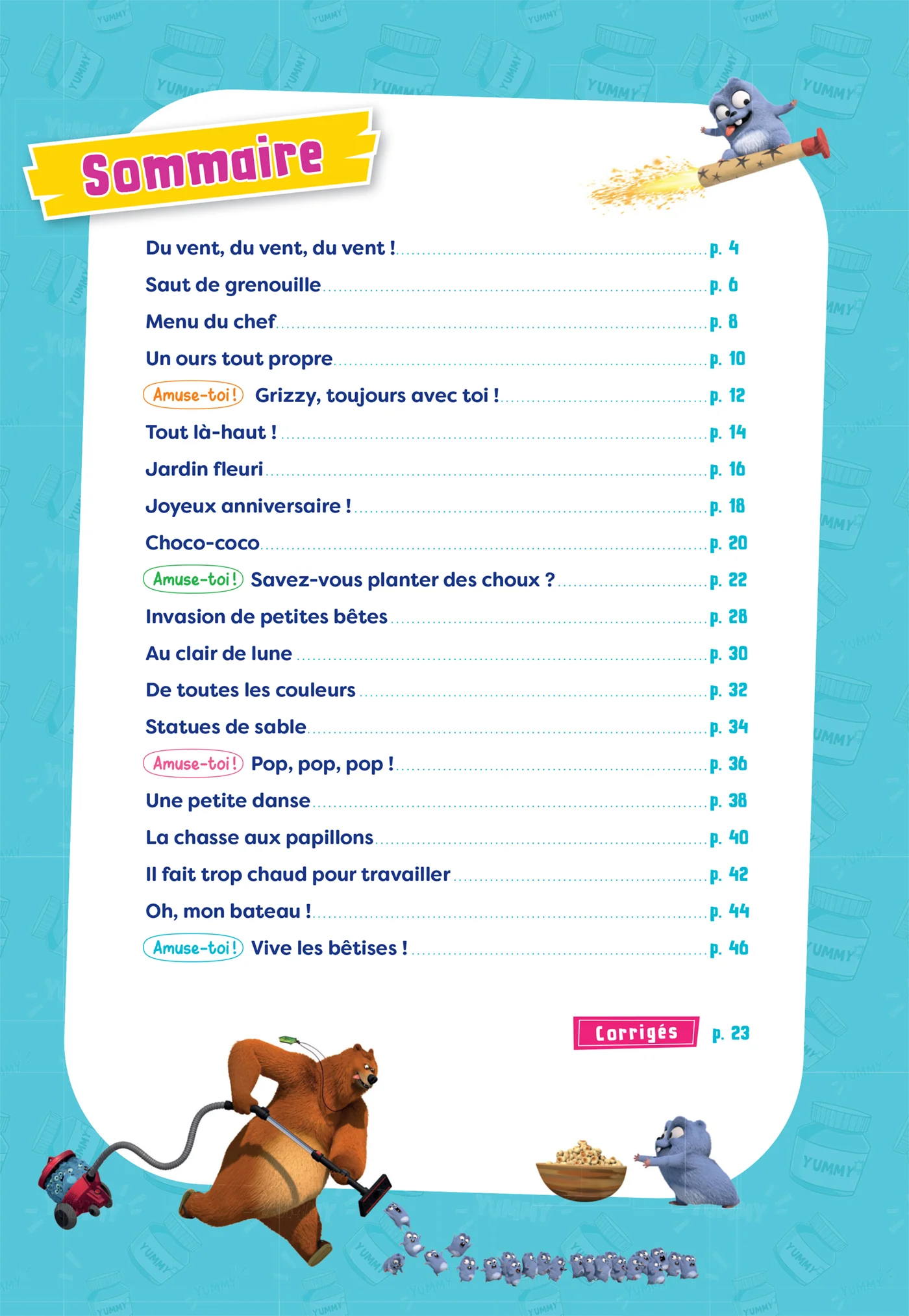 Cahier de vacances Grizzy et les lemmings - CE2 vers le CM1 - Image 5