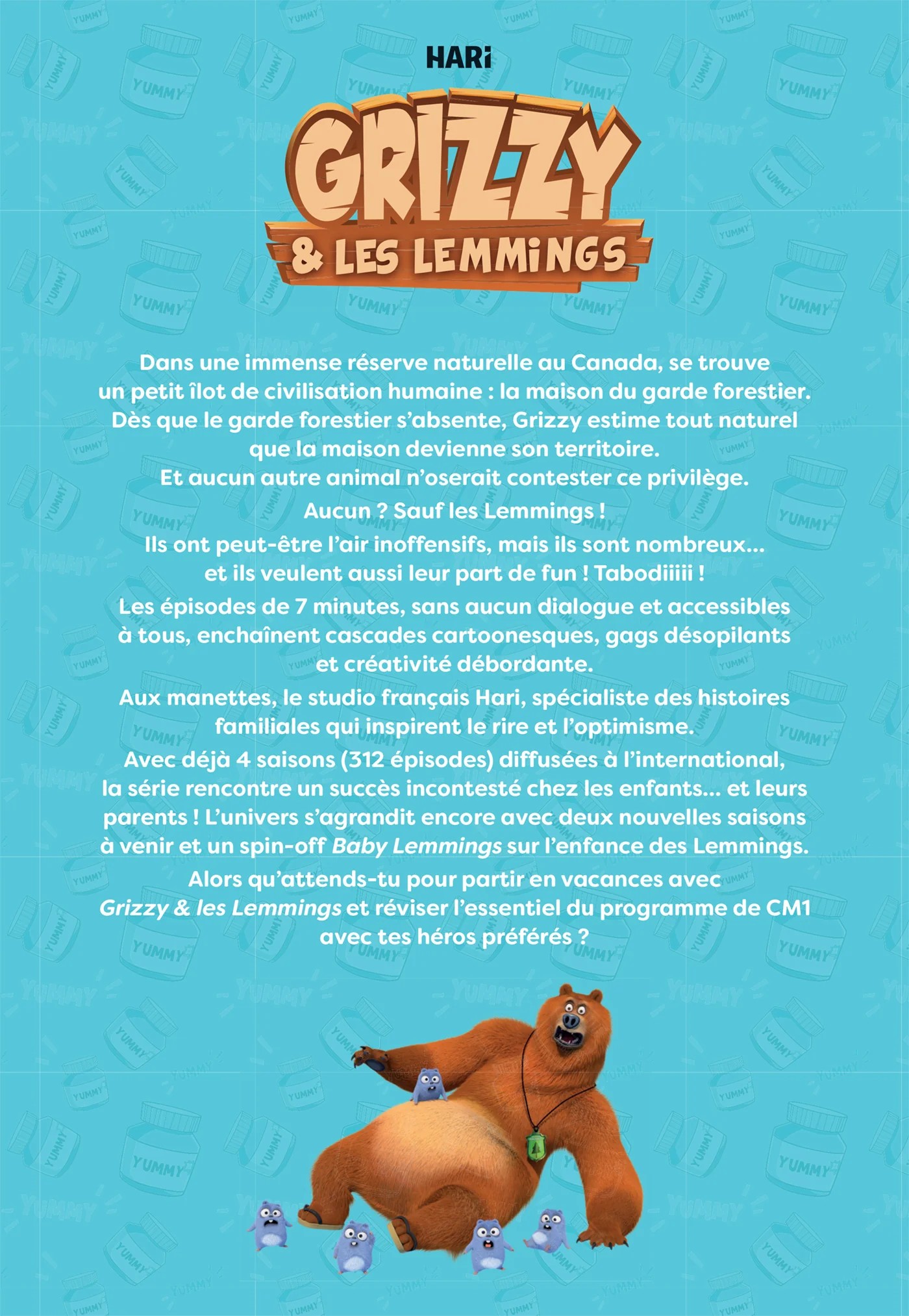 Cahier de vacances Grizzy et les lemmings - CM1 vers le CM2 - Image 4