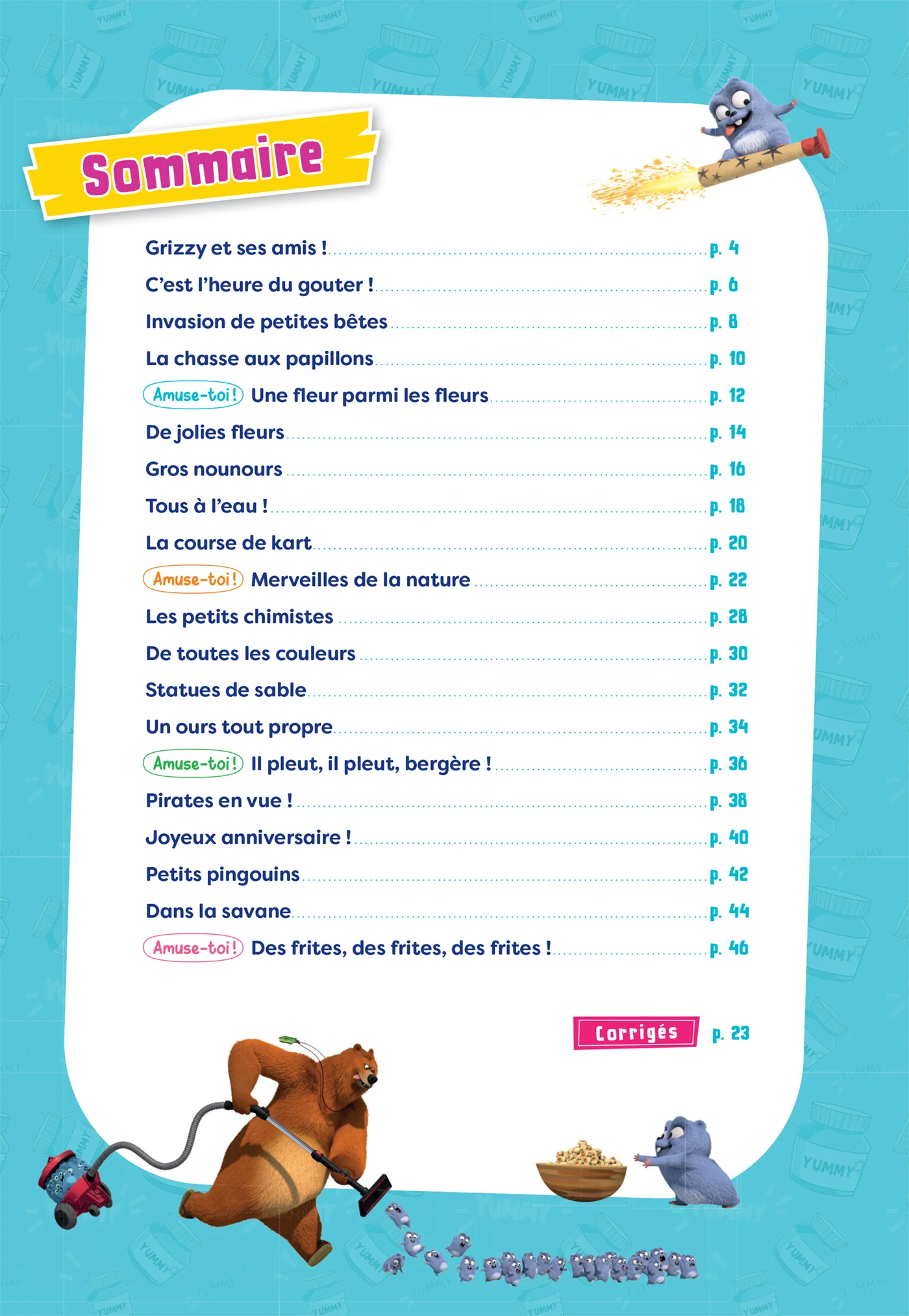 Cahier de vacances Grizzy et les lemmings - GS vers le CP - Image 14