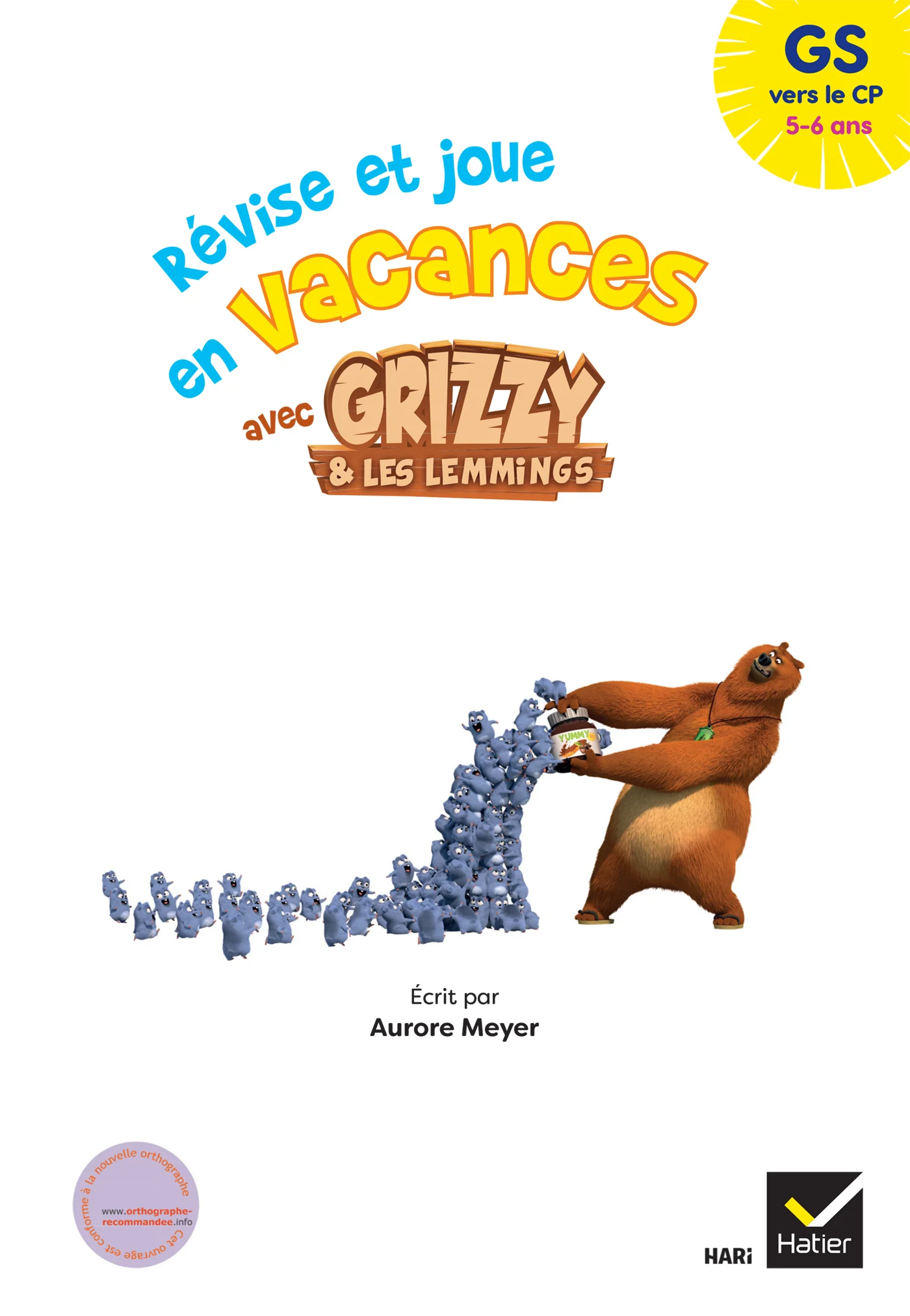 Cahier de vacances Grizzy et les lemmings - GS vers le CP - Image 3