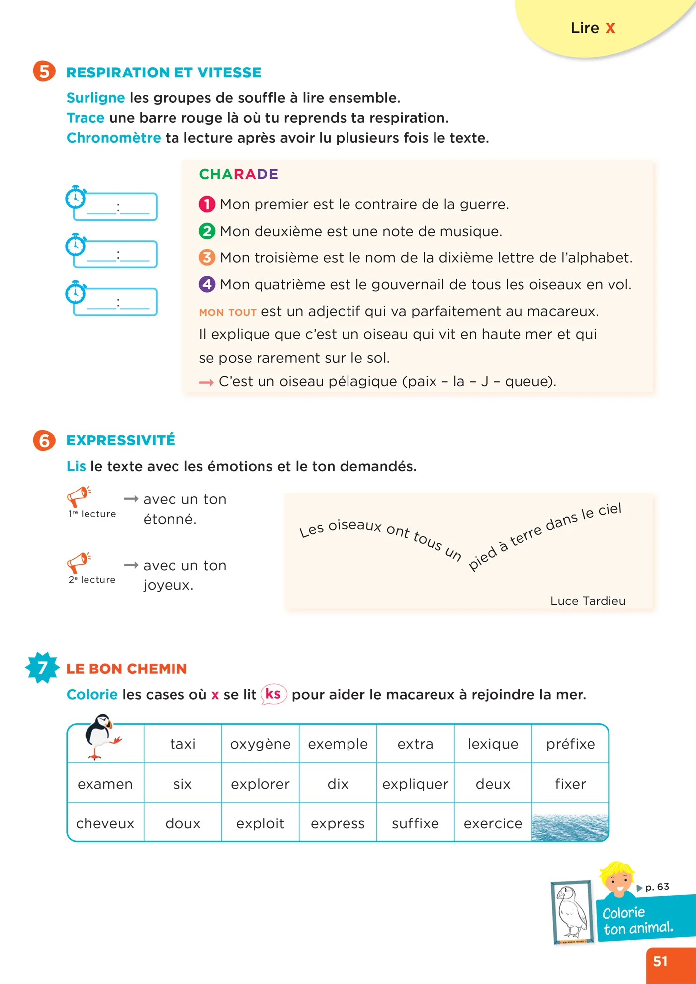 En route pour la fluence ! CE1 - Les animaux de nos régions - Ed. 2026 - Cahier élève - Image 20