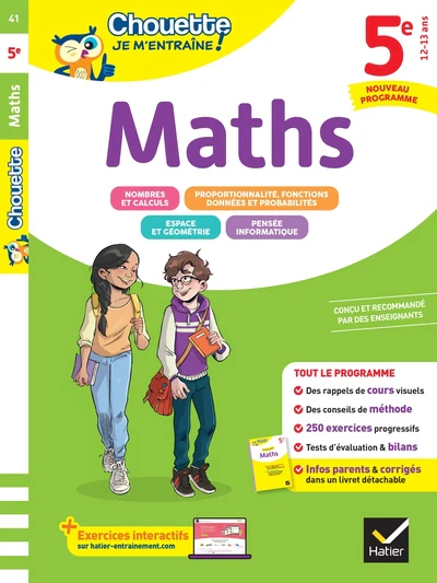 Chouette - Maths 5e - Nouveau programme