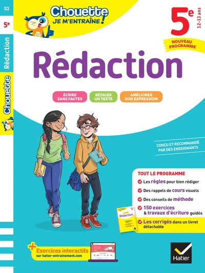 Chouette - Rédaction 5e - Nouveau programme - Image 2