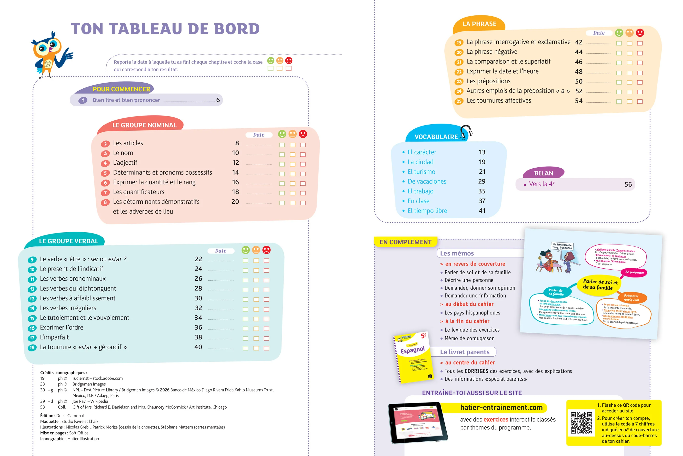 Chouette - Espagnol 5e - LV2 (A1 vers A2) - Nouveau programme - Image 2