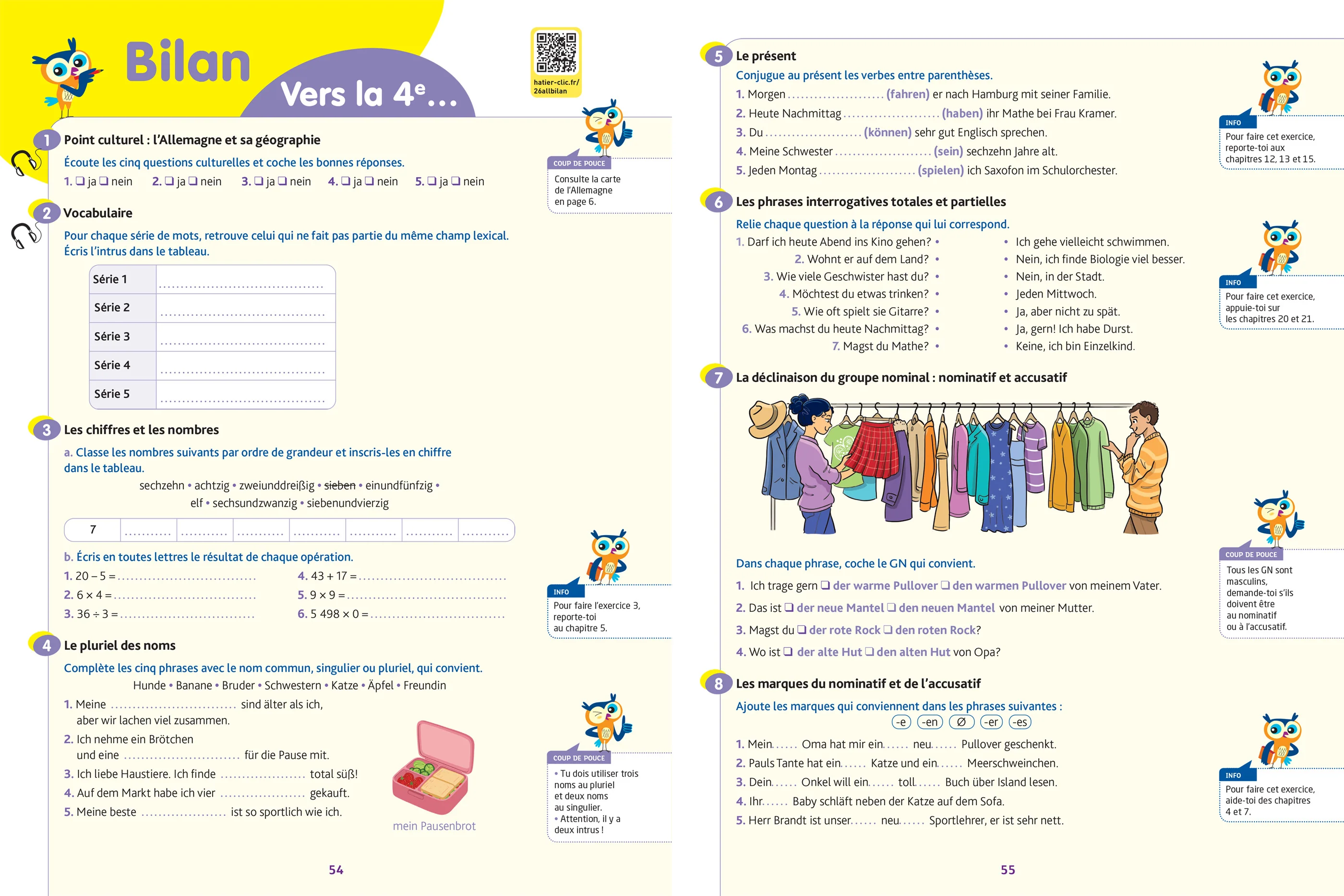 Chouette - Allemand 5e - LV2 (A1 vers A2) - Nouveau programme - Image 4