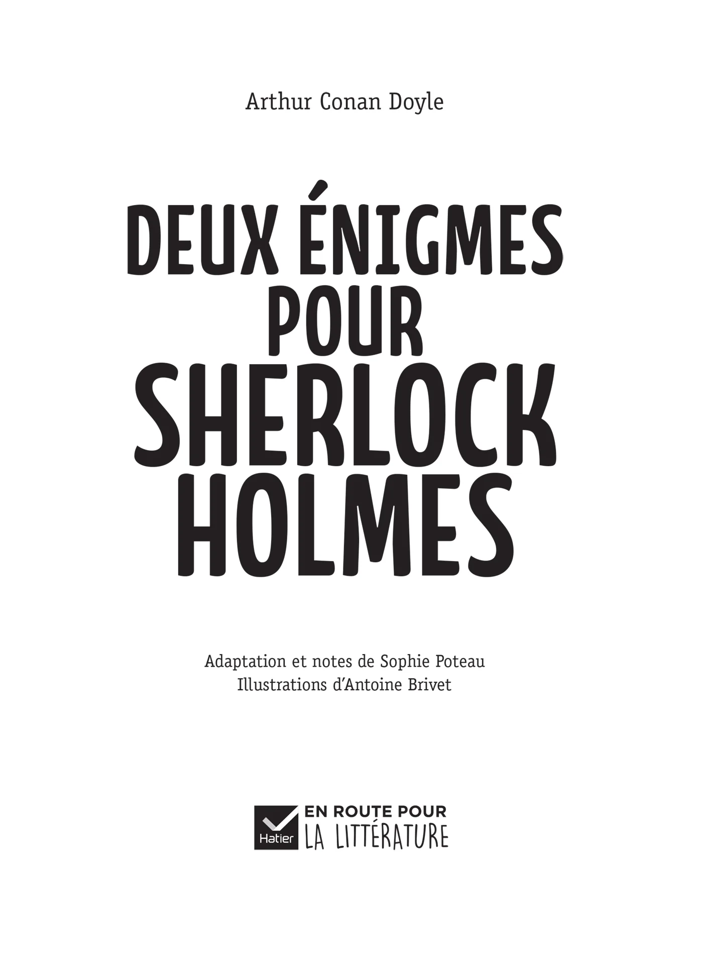 En route pour la littérature - Roman Cycle 3 - Deux énigmes pour Sherlock Holmes - Ed. 2026 - Image 3