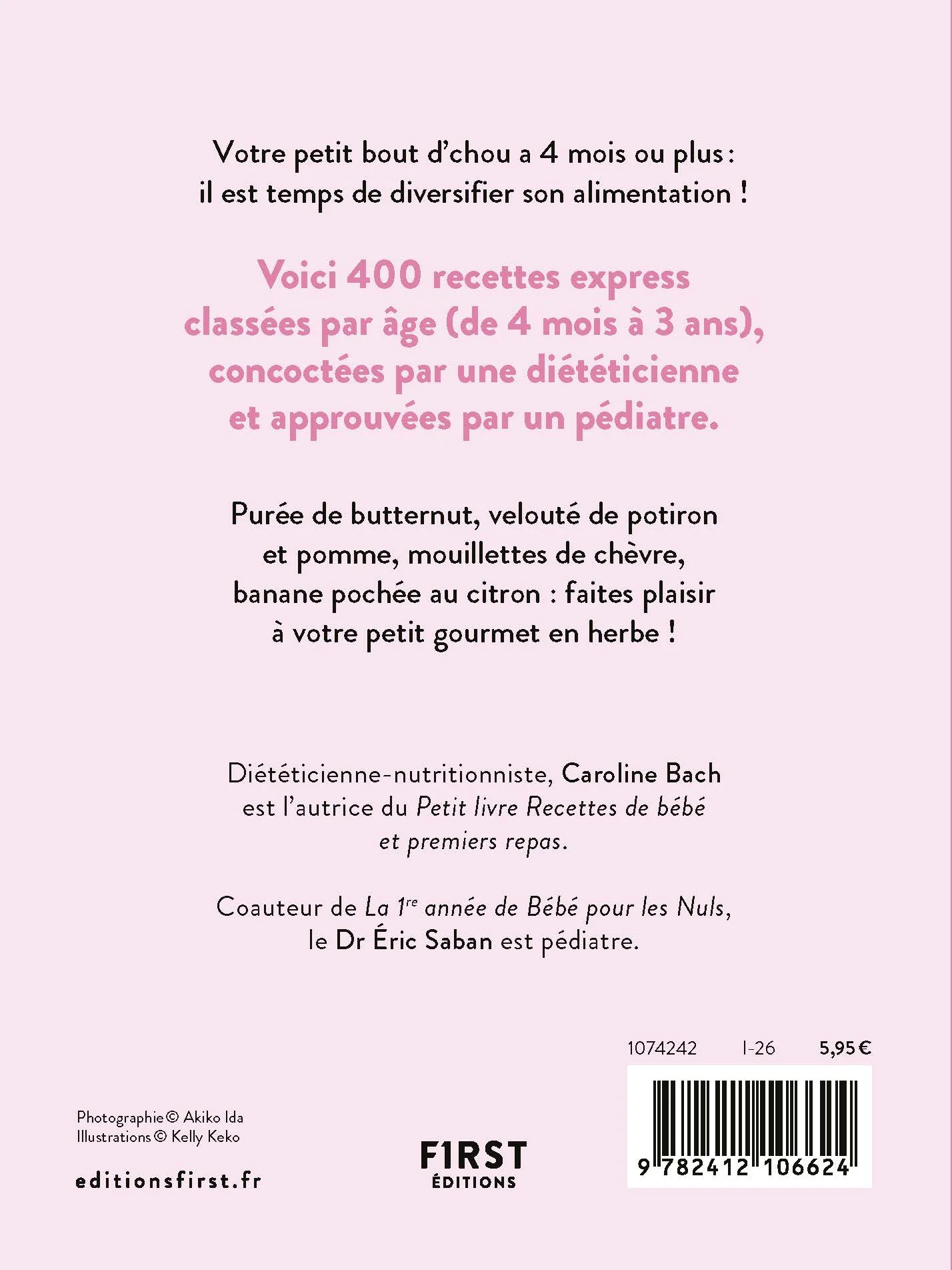 400 recettes pour bébé, 4e éd. - Image 2