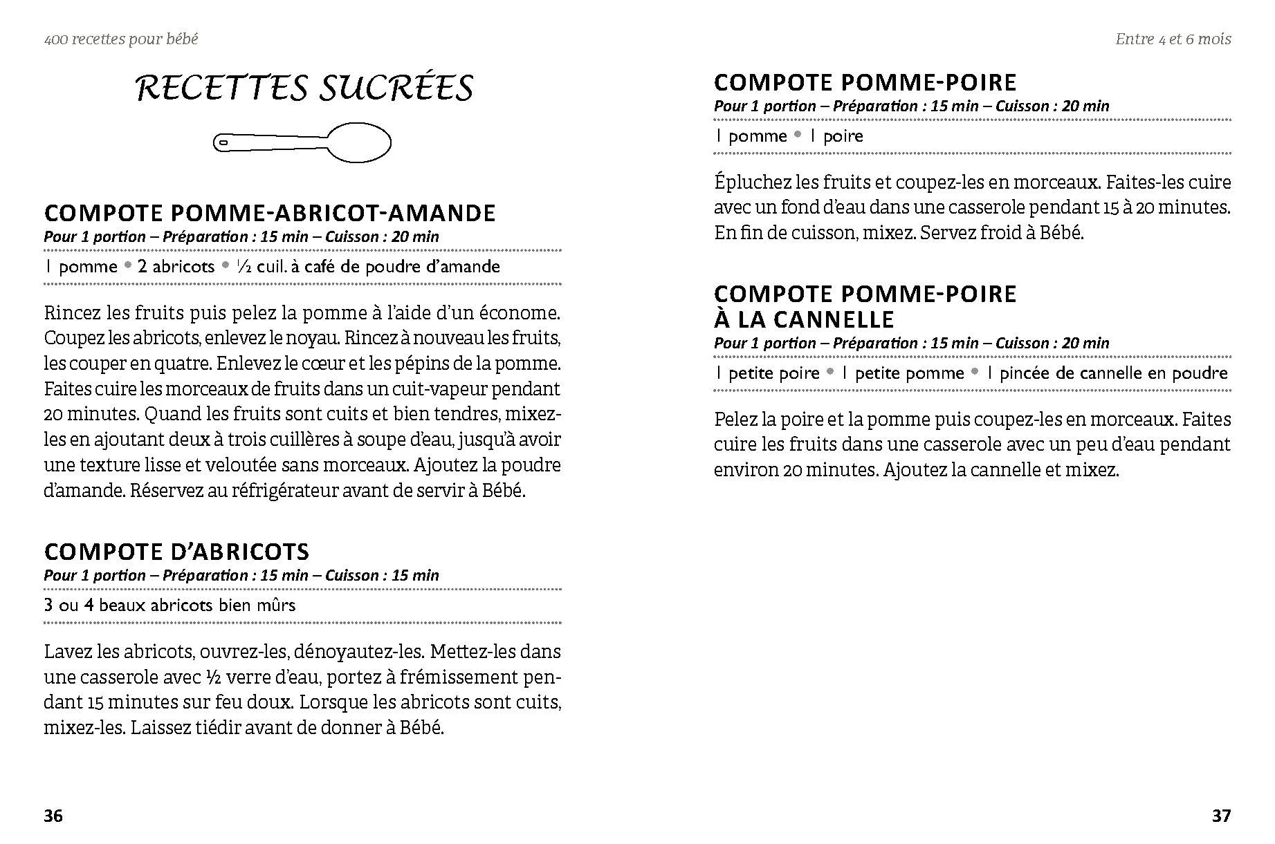 400 recettes pour bébé, 4e éd. - Image 6