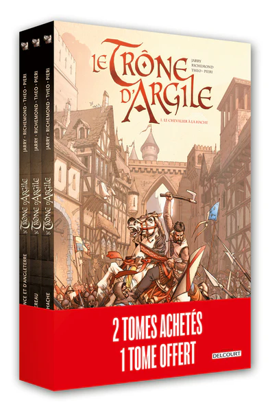 Trône d'argile - pack T01 Edition HC + T02 +T03 - Image 2
