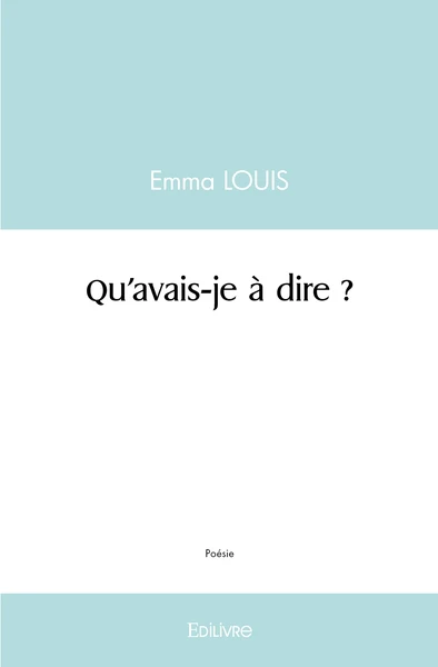 Qu'avais-je à dire ? - Image 2