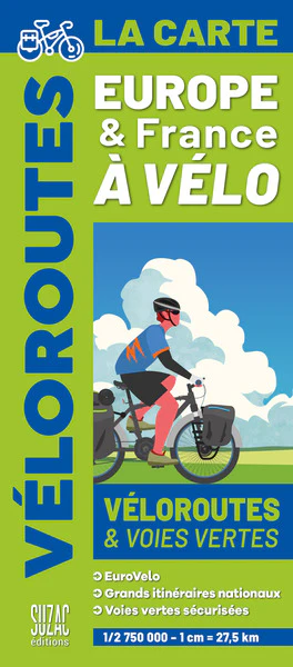 Europe et France à vélo, la carte - Image 2