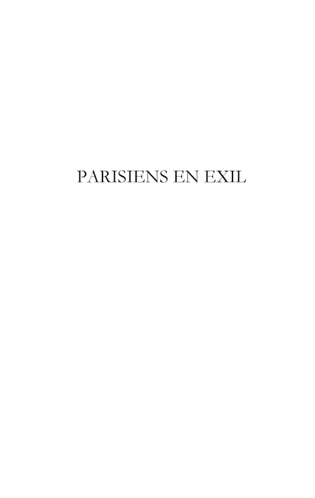Parisiens en exil - Image 72