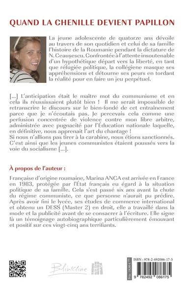 Quand la chenille devient papillon ou la dictature roumaine vue par une adolescente libre - Image 2