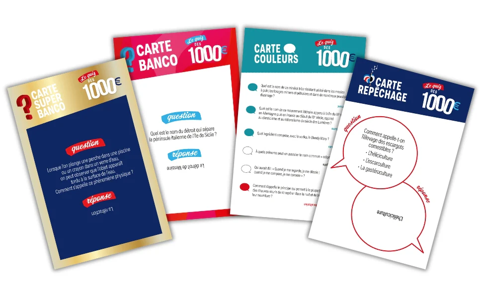 Boite de jeux - Le quiz des mille euros - Image 4