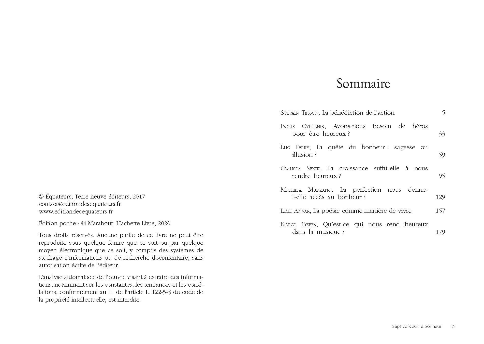 Sept voix sur le bonheur - Image 3