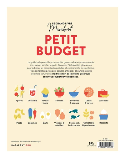 Le grand livre Marabout - Petit budget - Image 2