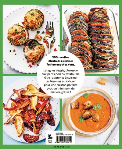 300 recettes pour cuisiner les légumes au Airfryer - Image 2