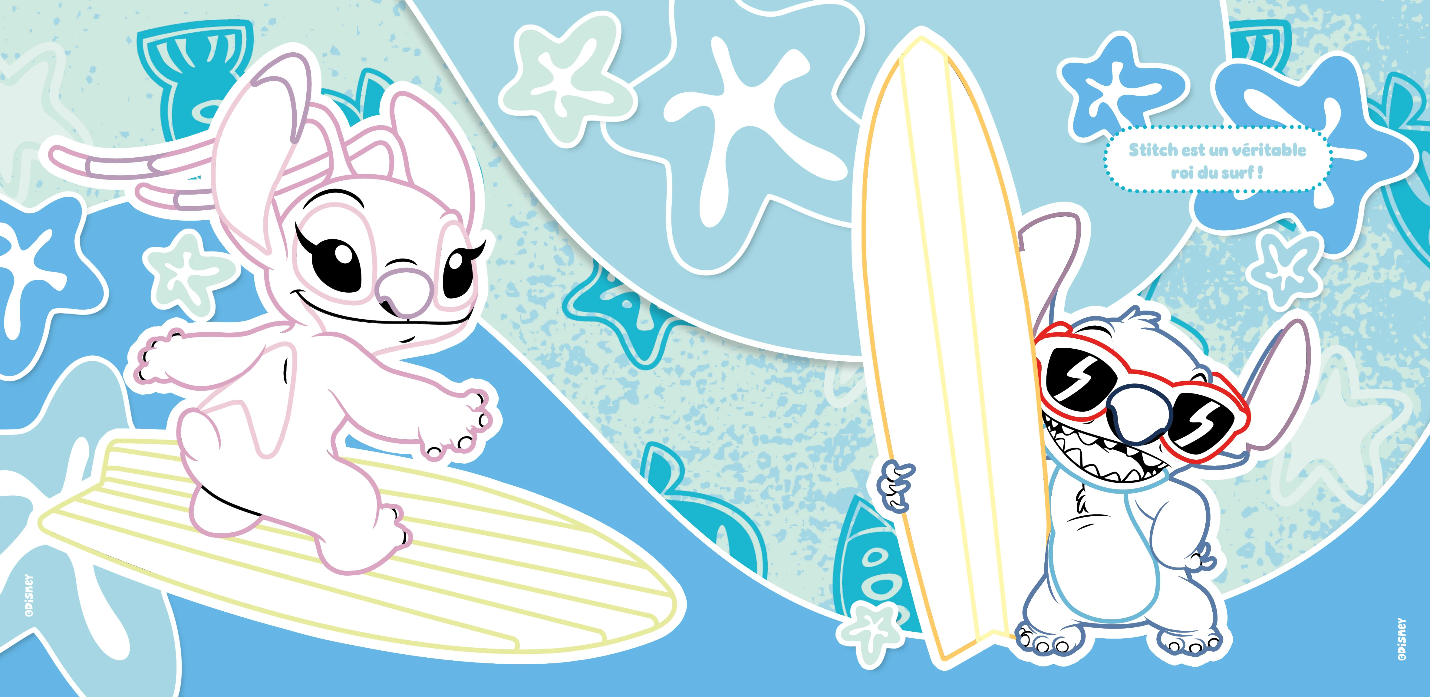 Disney Stitch - Je colorie avec des contours colorés - Image 3