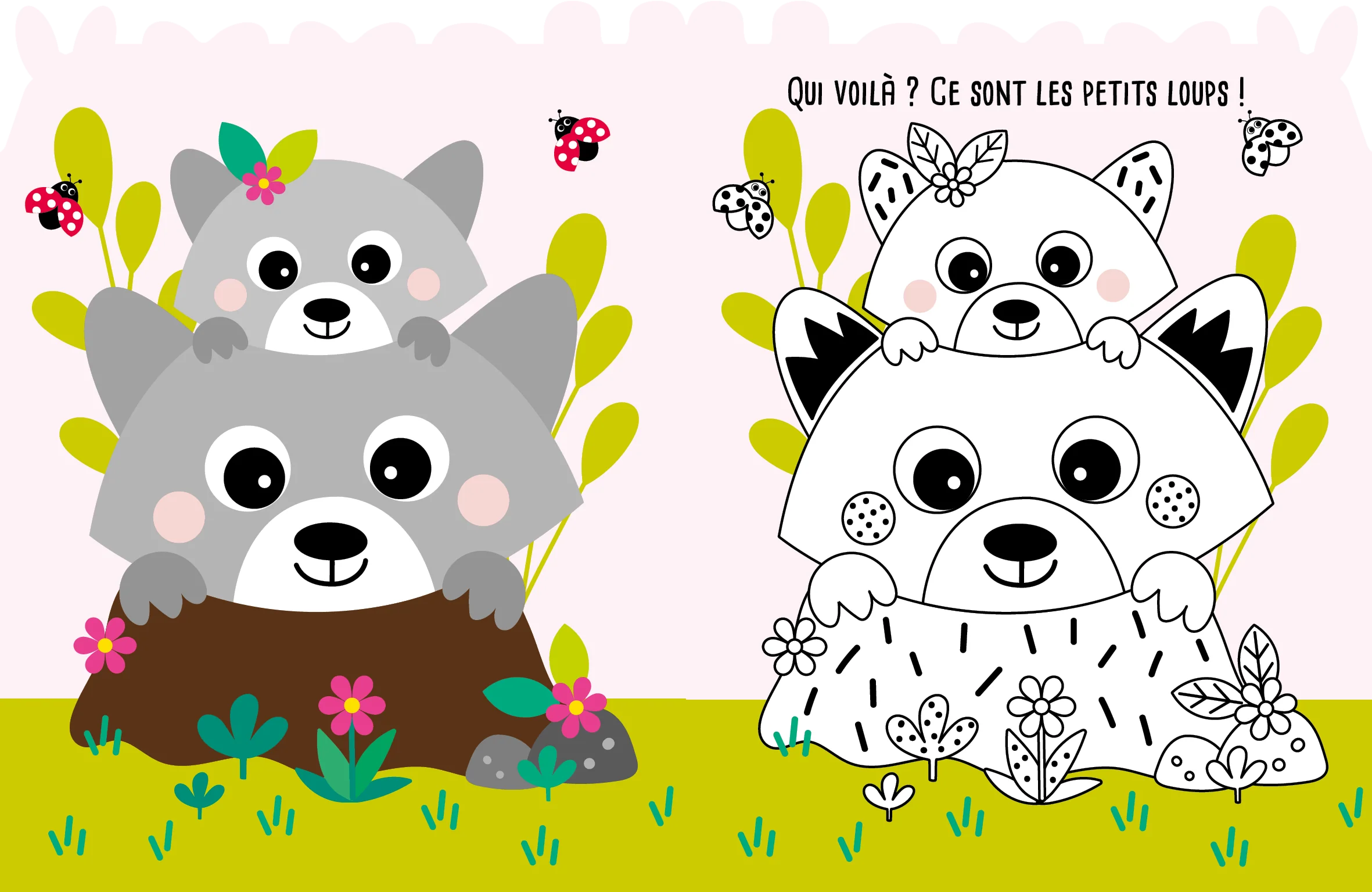 Mon P'tit Hemma - Mon coloriage magique - Animaux mignons - Colorie et les motifs apparaissent - Image 2