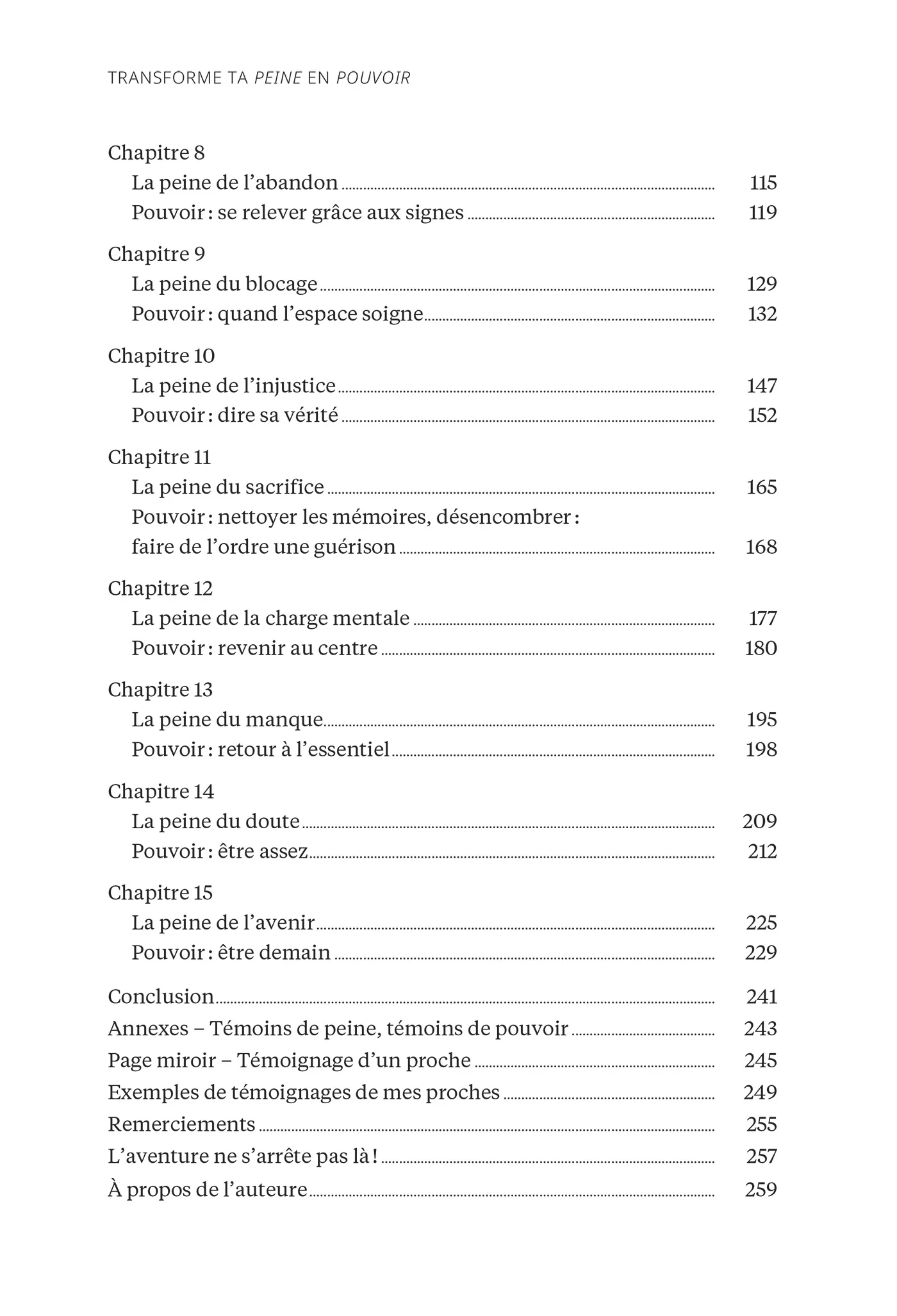 Transforme ta peine en pouvoir - Et si vos blessures pouvaient devenir votre force ? - Image 5