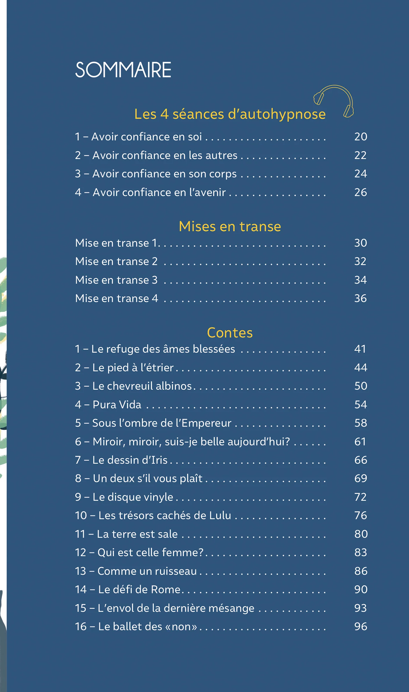 16 contes d'autohypnose pour développer la confiance en soi, en les autres, en son corps et en l'avenir - Image 4