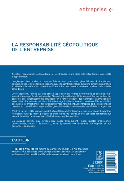La responsabilité géopolitique de l'entreprise - Image 2
