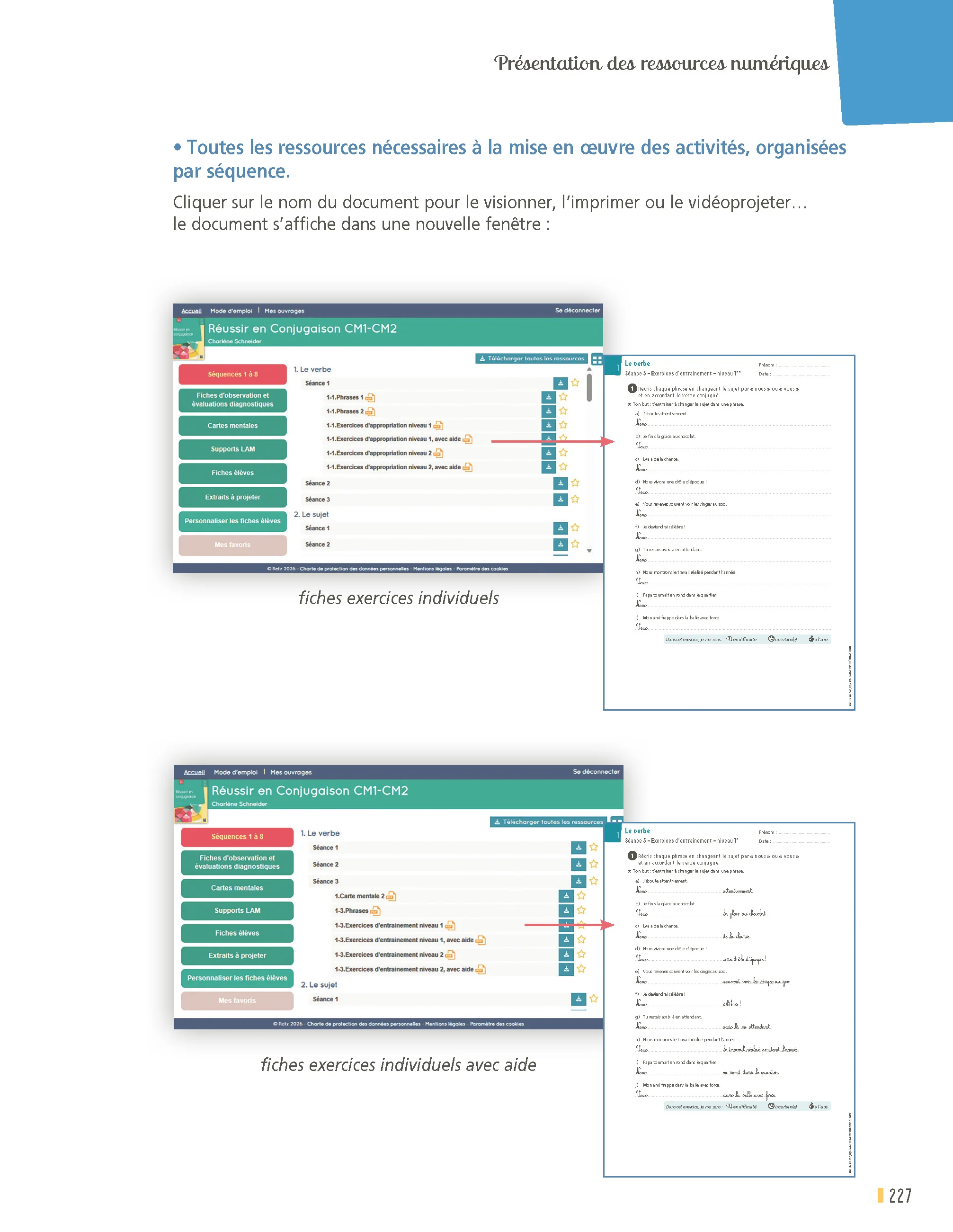 Réussir en conjugaison CM1-CM2 Programmes 2025 - + ressources numériques - Image 29